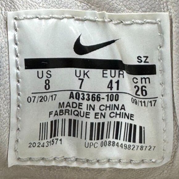 Riccardo Tisci x NikeLab Air Force 1 High 'White' - Picture 7 of 8